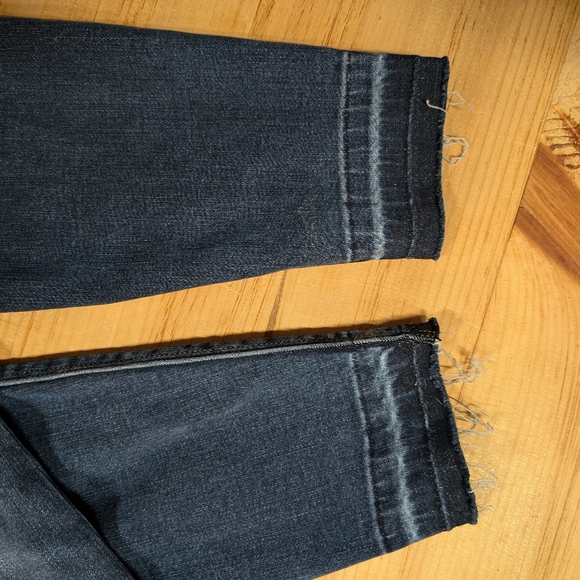 Spanx Distressed Denim Leggings Sz Med - Picture 7 of 8